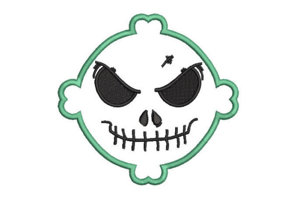 Monster Mask: A Spooky Delight for Halloween Embroidery