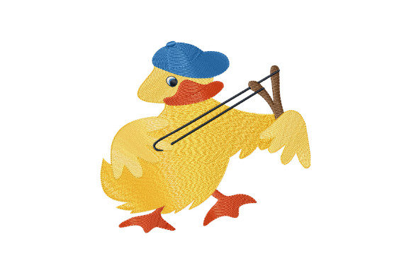 Review: Funny Duckling with a Slingshot for Holiday Crafts