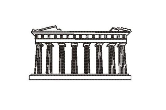 Review: World Landmark Coloring Design Parthenon