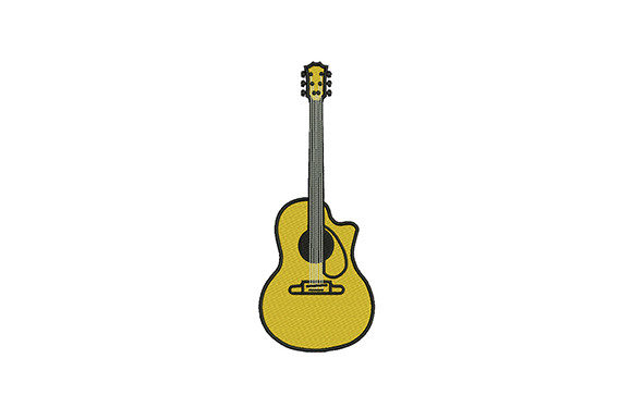 Reviewing the Musical Instrument Embroidery Design