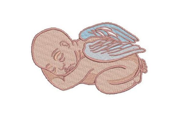 Sleeping Baby with Angel Wings: A Holiday Review